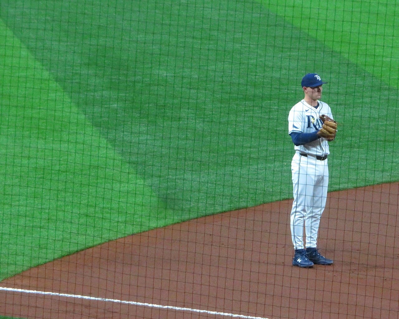 Curtis Mead of the Boston Red Sox
