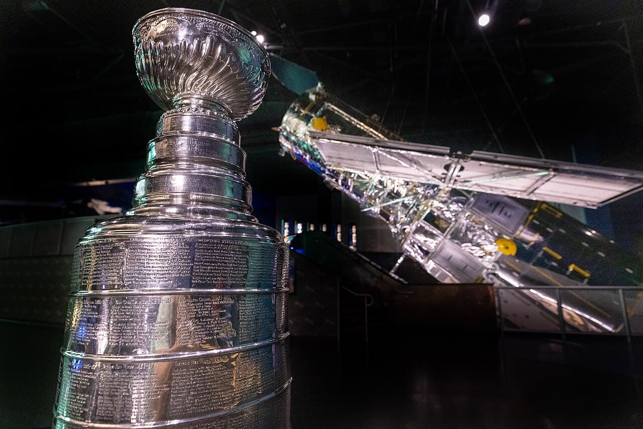 NHL Florida Panthers Stanley Cup Visit (KSC- -PH-CSH01 0020)