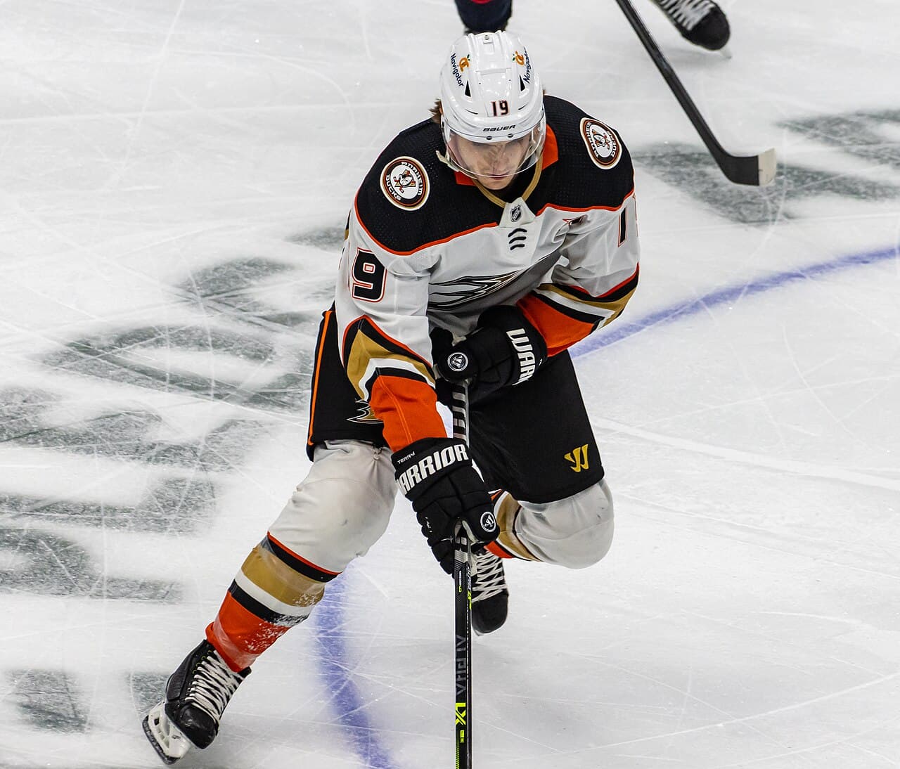 Troy Terry of the Anaheim Ducks