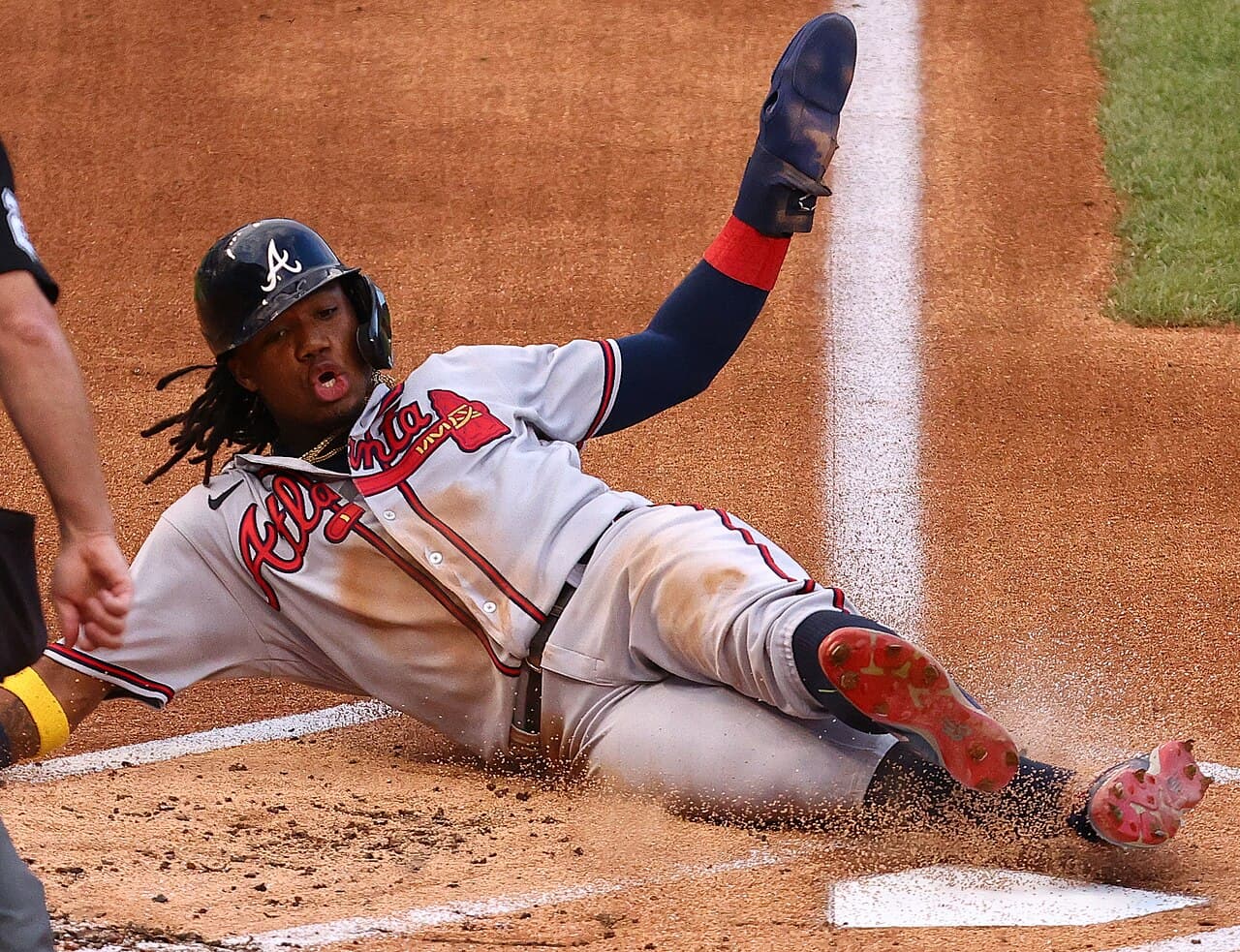 Ronald Acuna Jr. of the Atlanta Braves