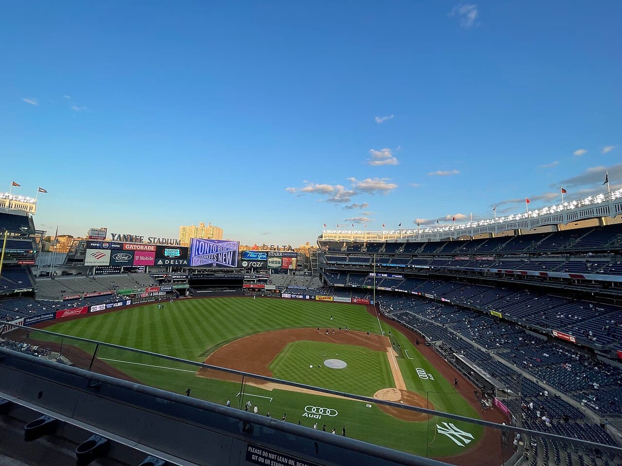 Yankee Stadium of the Tampa Bay Rays