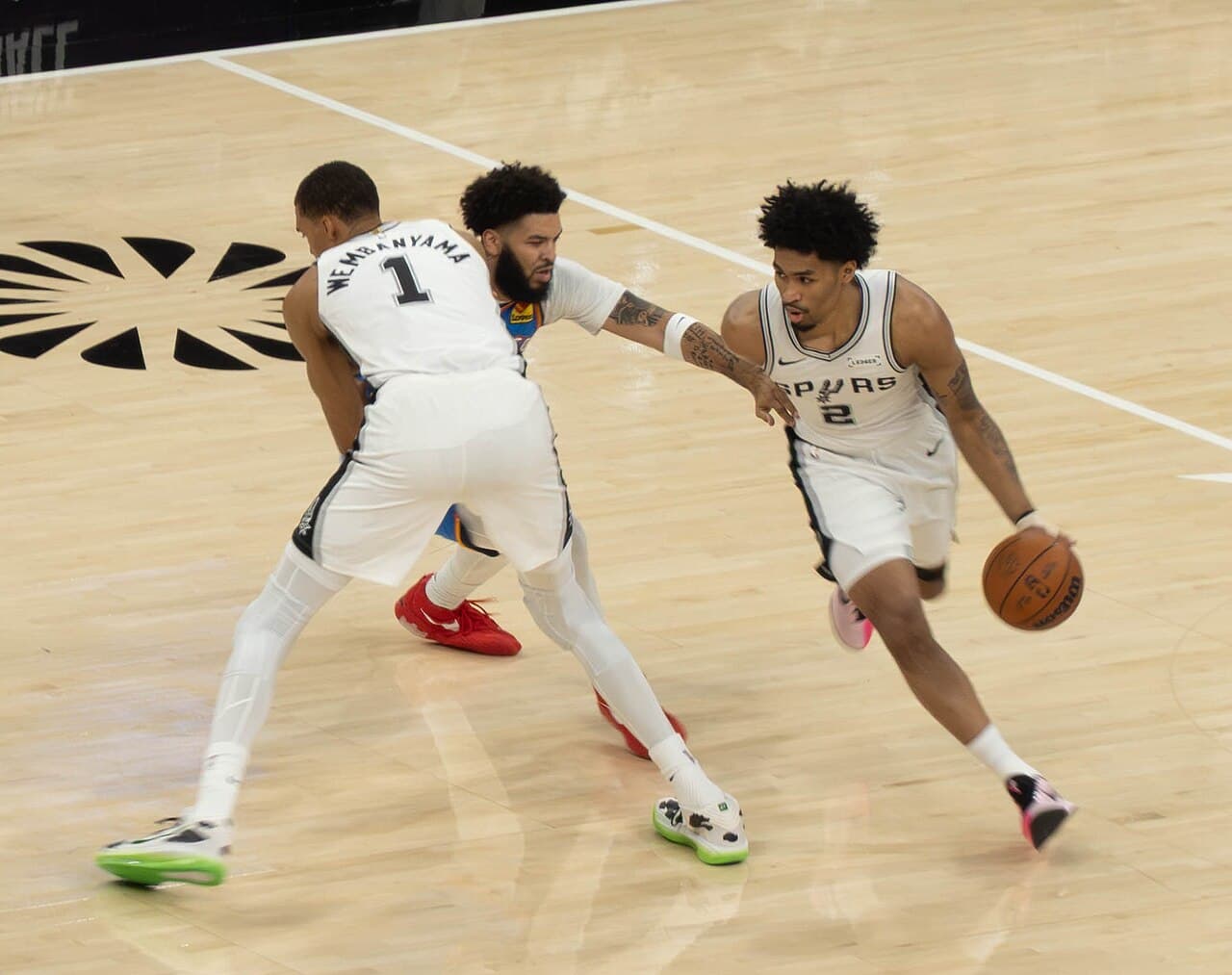 Dylan Harper of the San Antonio Spurs
