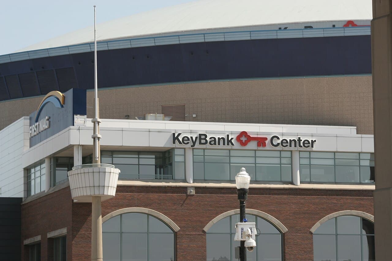KeyBank Center from side