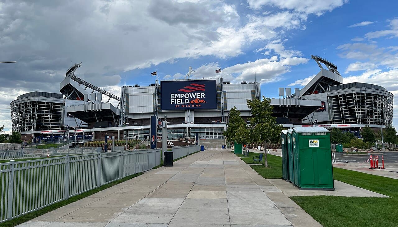 Empower Field at Mile High exterior 2022