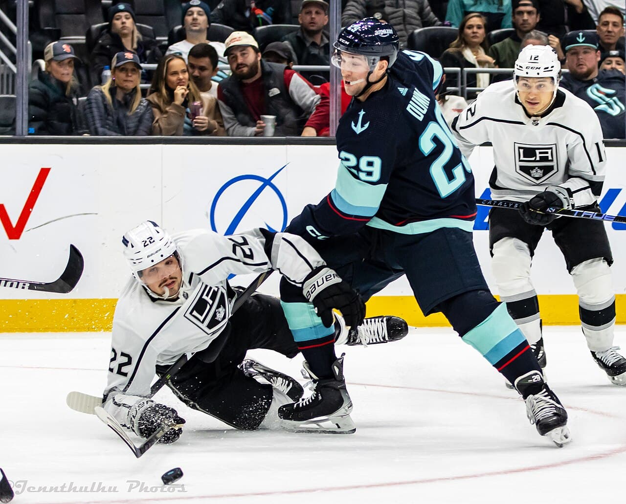 Kevin Fiala of the Los Angeles Kings