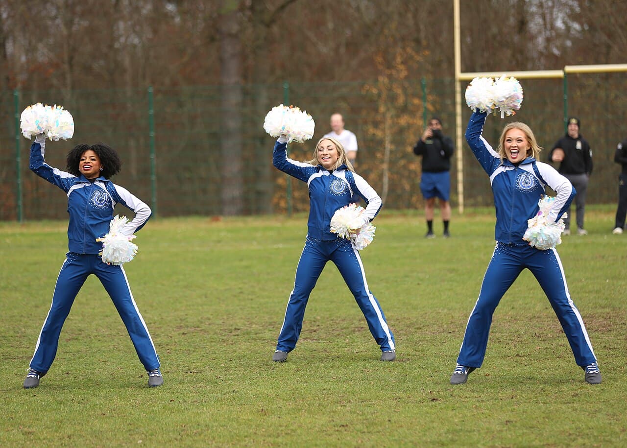 JRMC Turkey Bowl & Indianapolis Colts Cheerleaders