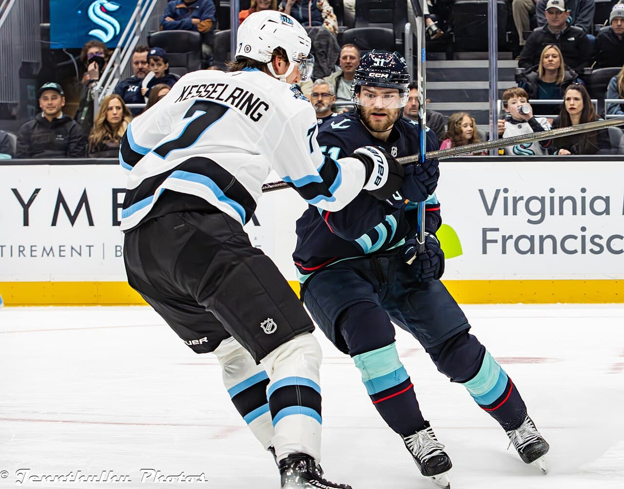 Michael Kesselring of the San Jose Sharks