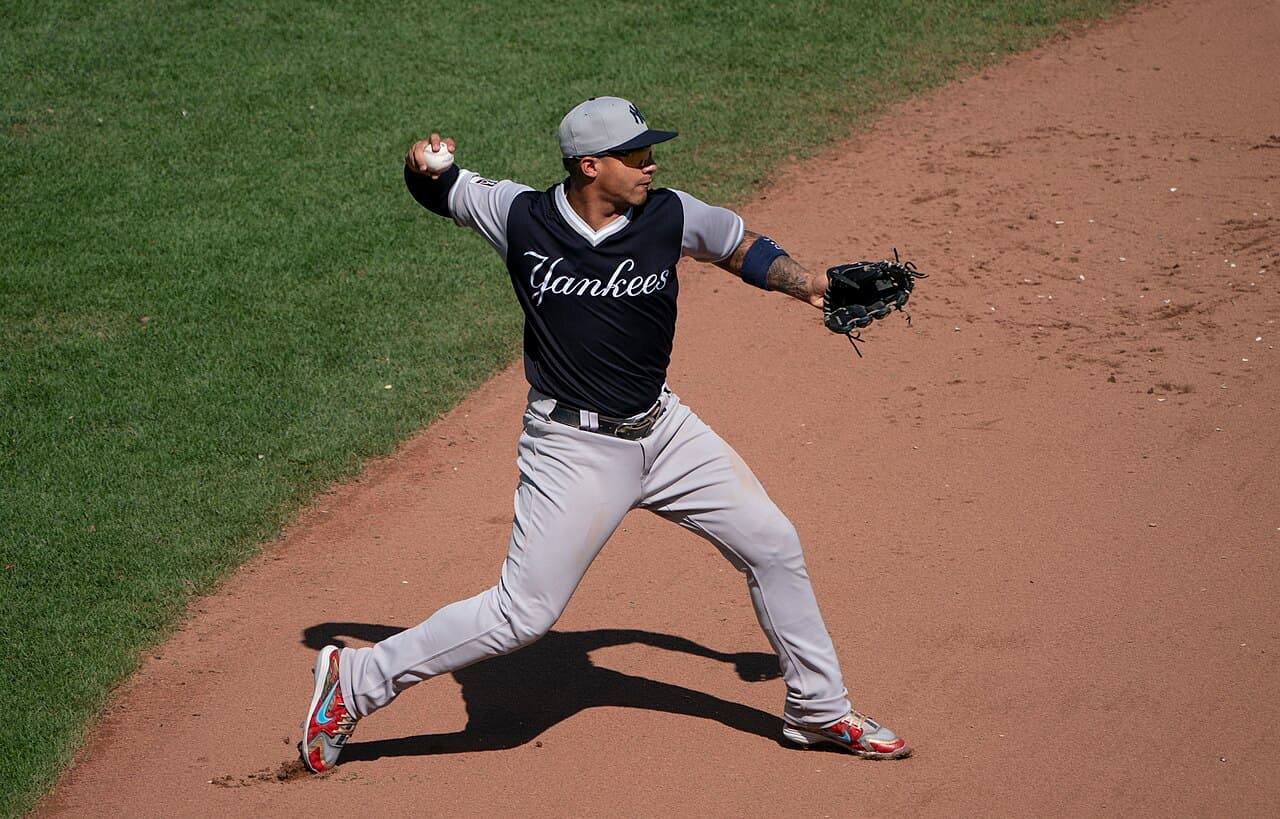 Gleyber Torres of the Detroit Tigers