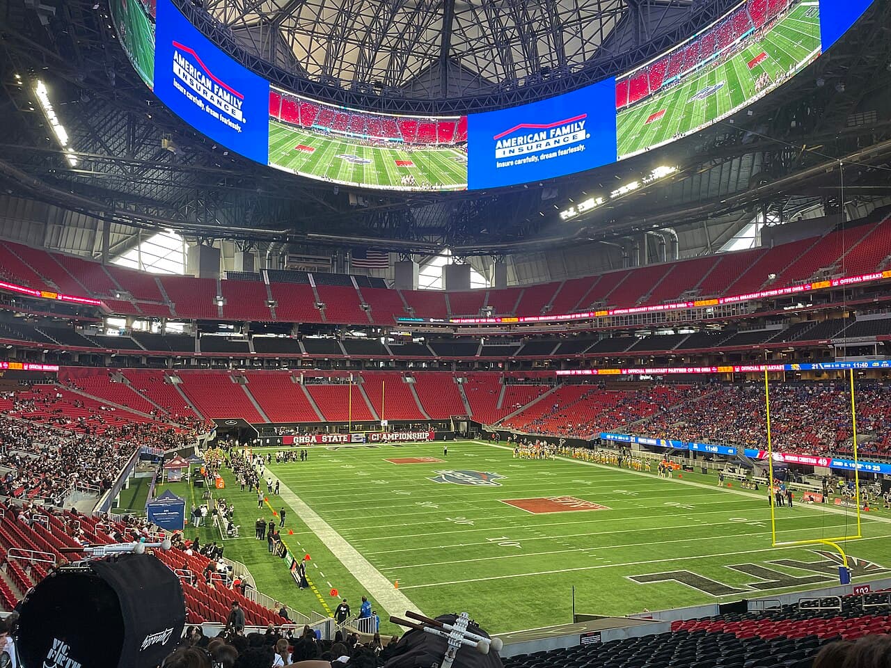 Mercedes-Benz Stadium Interior in 2024