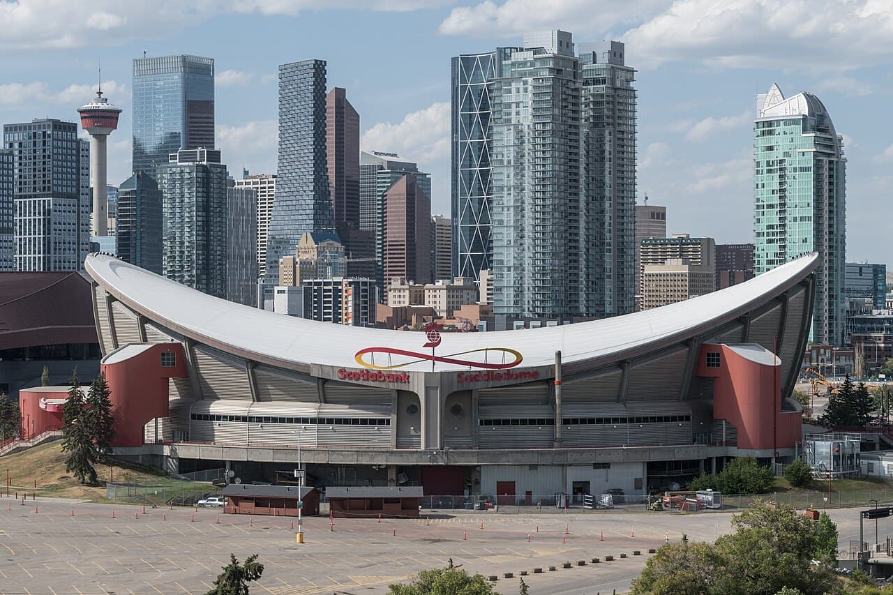 Scotiabank Saddledome, southeast view 1