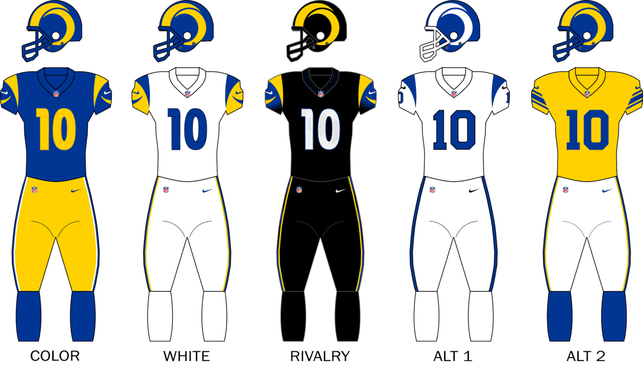 Los Angeles Rams Uniforms