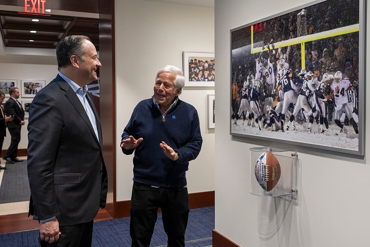Robert Kraft of the New England Patriots