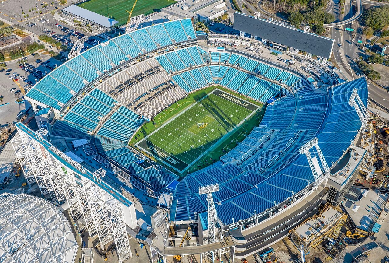 EverBank Stadium aerial view