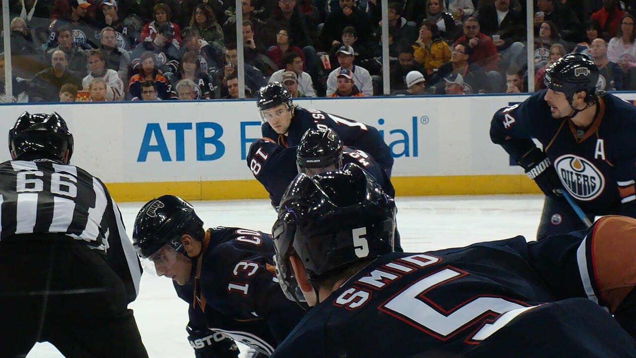 Edmonton Oilers NHL Hockey Players