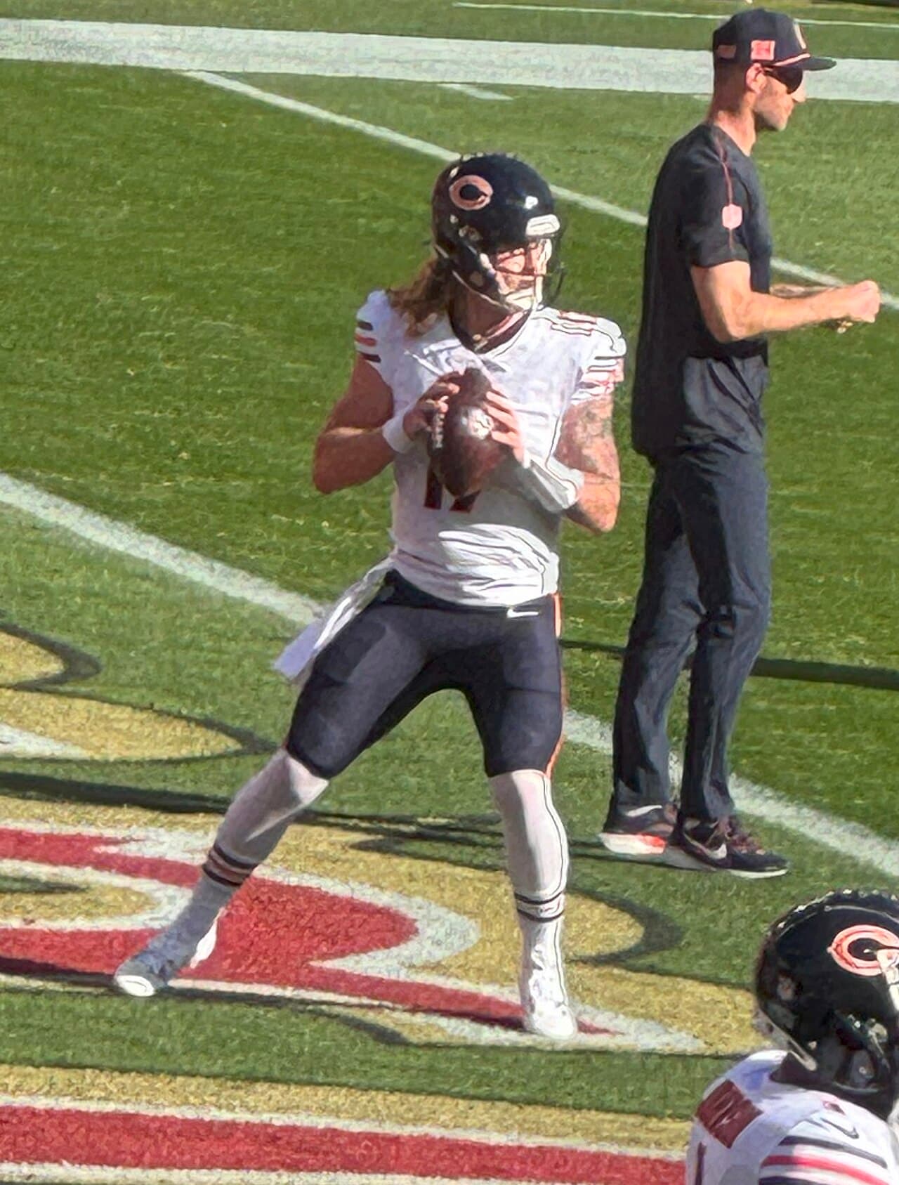 Tyson Bagent of the Chicago Bears