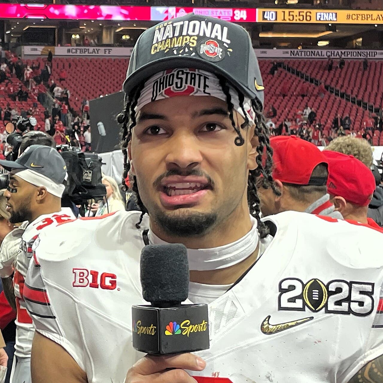 Emeka Egbuka of the Tampa Bay Buccaneers