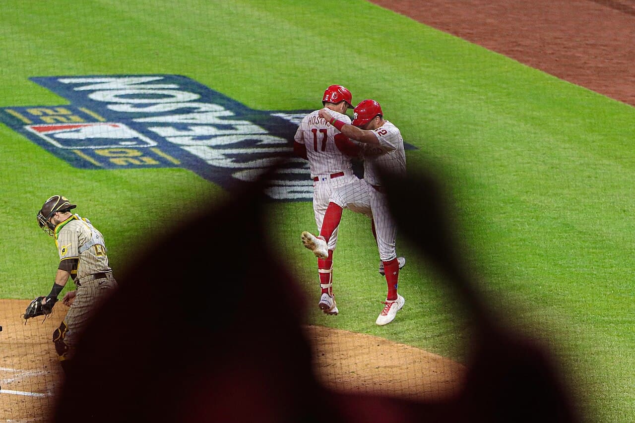Rhys Hoskins and Kyle Schwarber