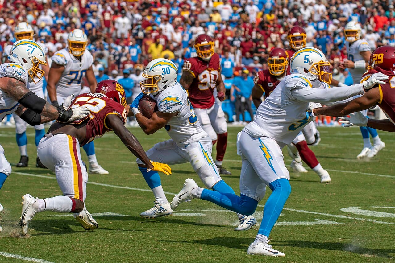 Los Angeles Chargers at Washington Football Team, 2021